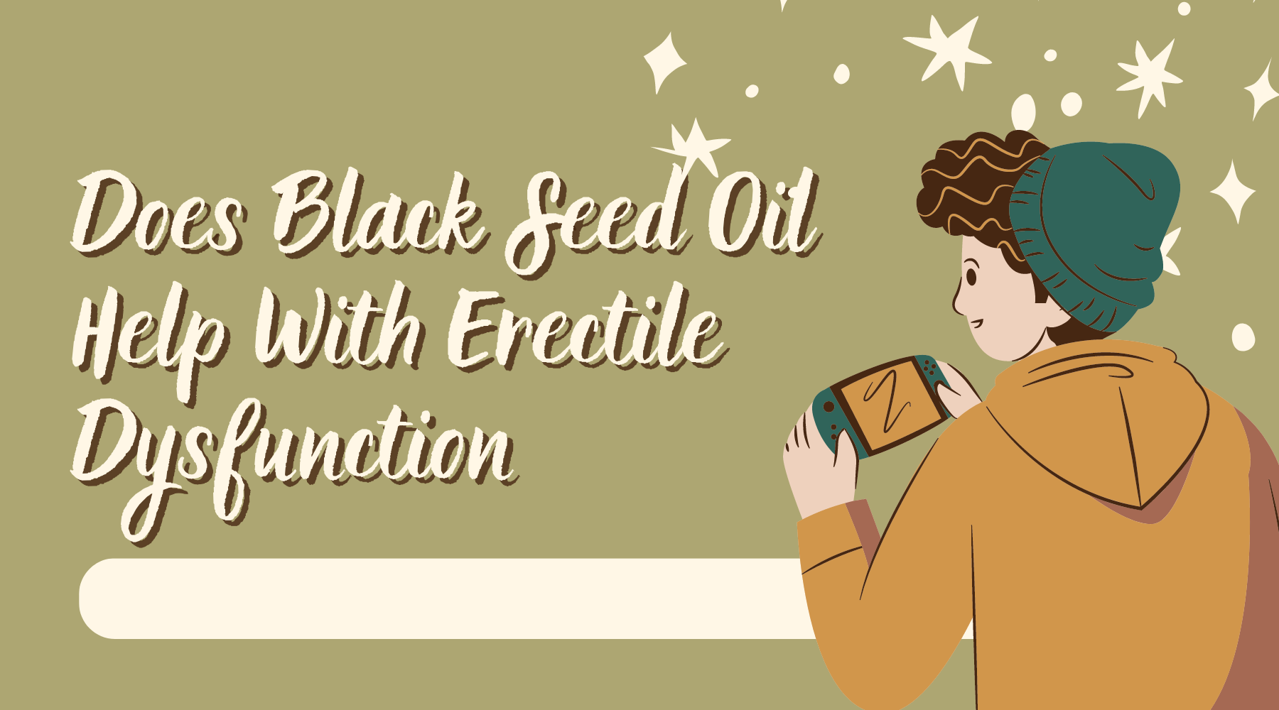 Does Black Seed Oil Help With Erectile Dysfunction Nature s Blends