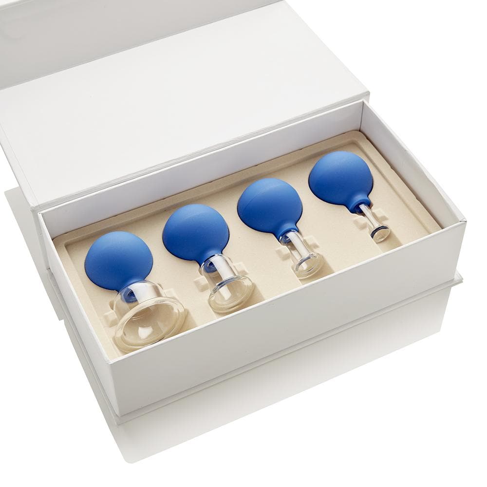 Face And Body Glass Cupping Set for Professional & Home Use by
